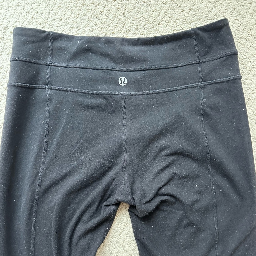 Lululemon Groove high rise Flare Pants size 6 black - Picture 5 of 5